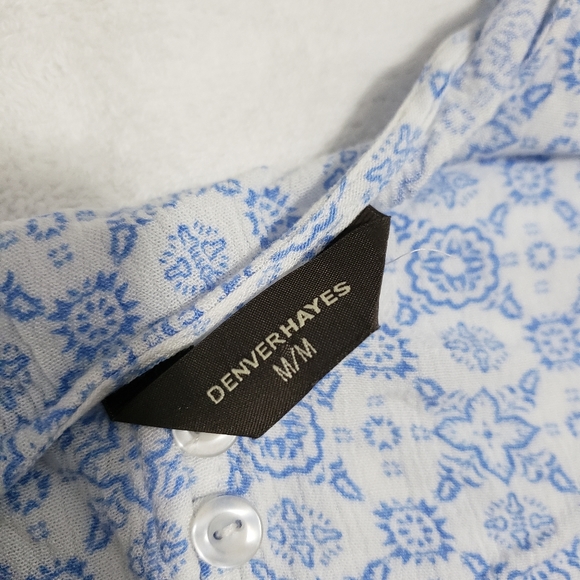 Flowy 3/4 sleeve boho top - Picture 2 of 2